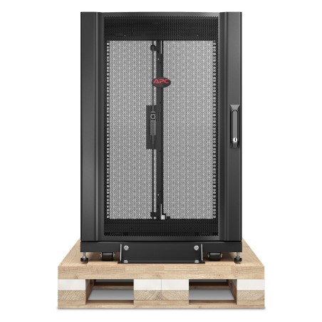 APC Coffret NetShelter SX 18U, pour armoire en rack serveur 600 x 900 mm, avec panneaux latéraux noirs, emballage antichoc