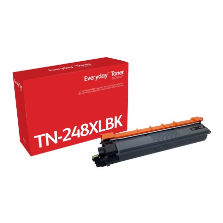Toner Noir Everyday™ de Xerox compatible avec Brother TN248XLBK, Grande capacité