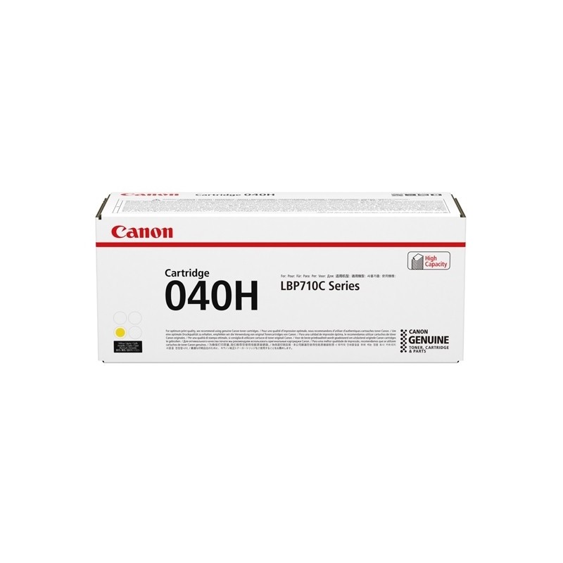 Canon 040H Cartouche de toner 1 pièce(s) Original Jaune Canon 040H Cartouche de toner 1 pièce(s) Original Jaune