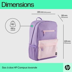 HP Sac à dos Campus (lavande)