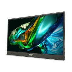 Acer PM161QBbmiuux Moniteur portable Noir 39,6 cm (15.6") LCD 1920 x 1080 pixels