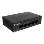 D-Link DGS-105GL/E commutateur réseau Non-géré Gigabit Ethernet (10/100/1000) Noir D-Link DGS-105GL/E commutateur réseau Non-géré Gigabit Ethernet (10/100/1000) Noir