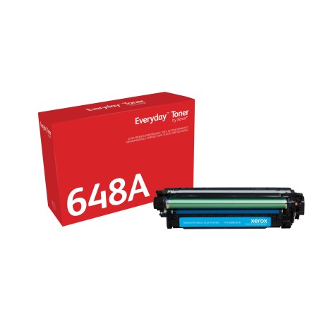Toner Everyday™ Cyan de Xerox compatible avec HP 648A (CE261A), Capacité standard