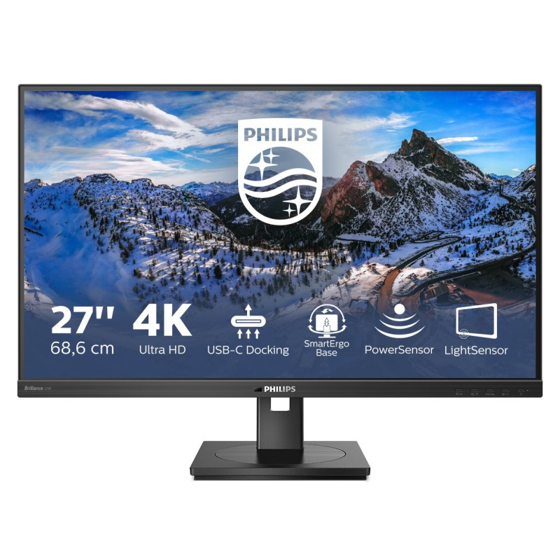 Philips 279P1/00 écran plat de PC 68,6 cm (27") 3840 x 2160 pixels 4K Ultra HD LED Noir Philips 279P1/00 écran plat de PC 68,6 cm (27") 3840 x 2160 pixels 4K Ultra HD LED Noir