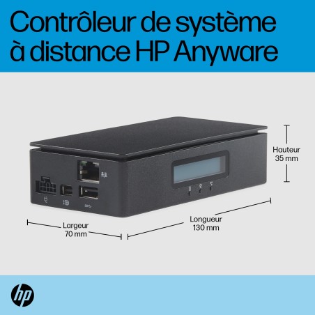 HP Remote System Controller carte et adaptateur d'interfaces Mini DisplayPort, USB 2.0, RJ-45