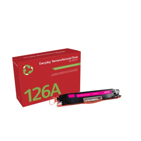 Toner remanufacturé Magenta Everyday™ de Xerox compatible avec HP 126A (CE313A), Capacité standard