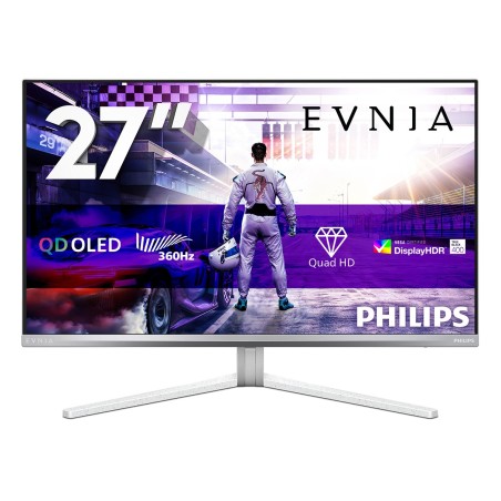 Philips Evnia 8000 27M2N8500 00 écran plat de PC 67,3 cm (26.5") 2560 x 1440 pixels Quad HD QD-OLED Blanc
