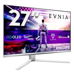 Philips Evnia 8000 27M2N8500/00 écran plat de PC 67,3 cm (26.5") 2560 x 1440 pixels Quad HD QD-OLED Blanc