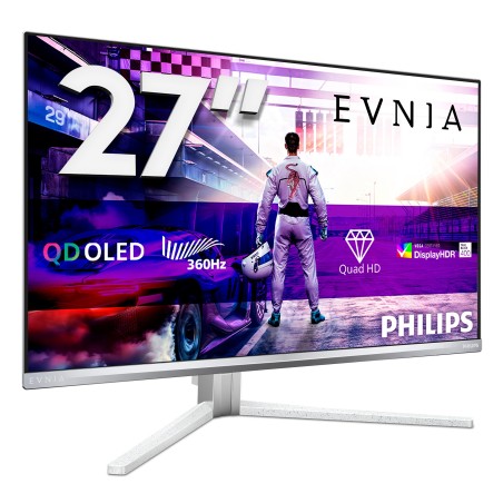 Philips Evnia 8000 27M2N8500/00 écran plat de PC 67,3 cm (26.5") 2560 x 1440 pixels Quad HD QD-OLED Blanc