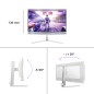 Philips Evnia 8000 27M2N8500/00 écran plat de PC 67,3 cm (26.5") 2560 x 1440 pixels Quad HD QD-OLED Blanc