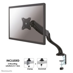 Neomounts NM-D500BLACK Support d'écran à fixer 10-30" - ressort à gaz