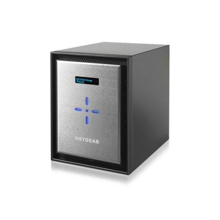 NETGEAR ReadyNAS 626X NAS Mini Tower Intel® Xeon® D D-1521 8 Go DDR4 24 To SSD Noir, Argent