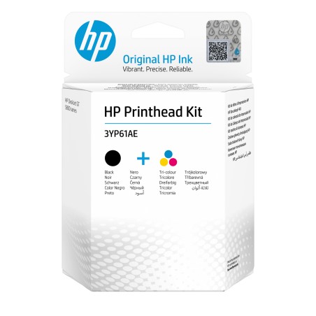 HP 3YP61AE Kit de têtes d'impression GT Noir Trois couleurs