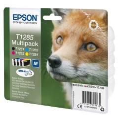 Epson Fox Encre DURABrite Ultra multipack 4 couleurs Renard T1285