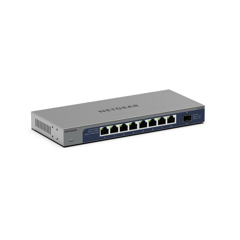 NETGEAR GS108X Non-géré L2 Gigabit Ethernet (10/100/1000) Gris NETGEAR GS108X Non-géré L2 Gigabit Ethernet (10/100/1000) Gris