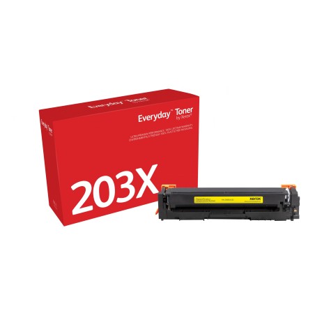 Toner Everyday™ Jaune de Xerox compatible avec HP 203X (CF542X), Grande capacité