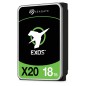 Seagate Enterprise Exos X20 disque dur 18 To 7200 tr/min 3.5" Série ATA III