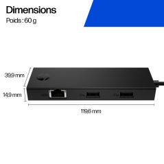 HP Concentrateur USB-C Portable