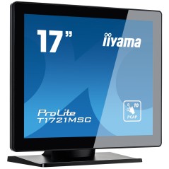 iiyama ProLite T1721MSC-B2 écran plat de PC 43,2 cm (17") 1280 x 1024 pixels SXGA LED Écran tactile Dessus de table Noir