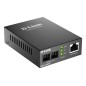 D-Link DMC-G02SC/B convertisseur de support réseau 1000 Mbit/s Multimode