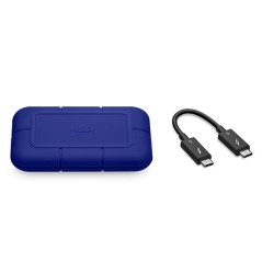 Seagate Pro5 Technologie Thunderbolt 2 To USB Type-C USB4 Gen 2x2 Bleu