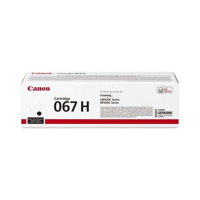 Canon 067H Cartouche de toner 1 pièce(s) Original Noir