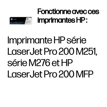 HP 131A toner LaserJet magenta authentique