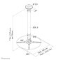 Neomounts support plafond projecteur Neomounts support plafond projecteur