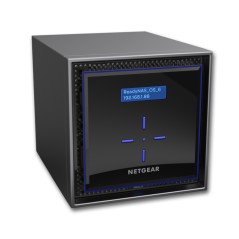 NETGEAR ReadyNAS 424 NAS Bureau Intel Atom® C3338 2 Go DDR4 16 To HDD ReadyNAS OS Noir