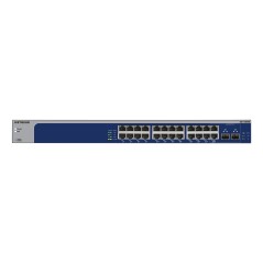 NETGEAR XS724EM Géré L2 10G Ethernet (100 1000 10000) 1U Bleu, Gris