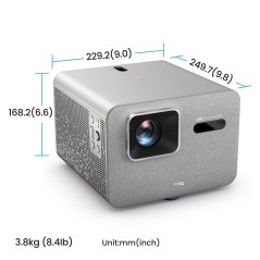 BenQ TK705STi Projecteur à focale courte 3000 ANSI lumens DLP UHD 4K (3840x2160) Gris