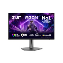 AOC AGON PRO AG326UD écran plat de PC 80 cm (31.5") 3840 x 2160 pixels 4K Ultra HD QD-OLED Noir