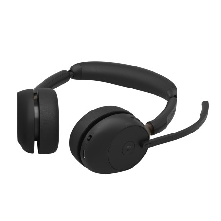 Jabra Evolve3 65 Casque Sans fil Arceau Bureau Centre d'appels USB Type-C Bluetooth Noir