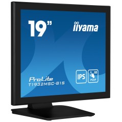 iiyama ProLite T1932MSC-B1S écran plat de PC 48,3 cm (19") 1280 x 1024 pixels Full HD LED Écran tactile Dessus de table Noir
