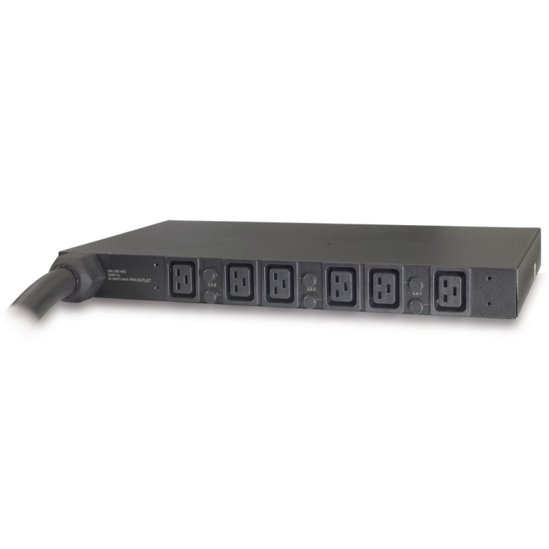 APC Basic Rack 14.4kW unité de distribution d'énergie 1U Noir APC Basic Rack 14.4kW unité de distribution d'énergie 1U Noir