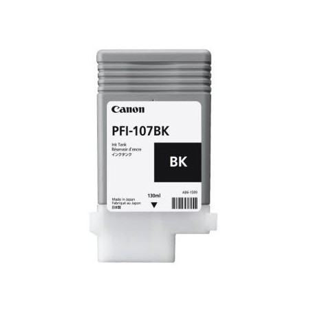 Canon PFI-107BK cartouche d'encre 1 pièce(s) Original Noir