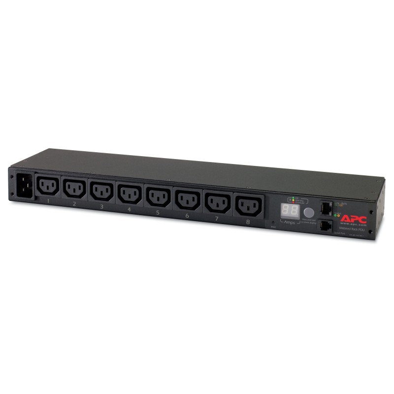 APC NetShelter Metered Rack PDU - Prises mesurées - 3300VA - 1U - 16A APC NetShelter Metered Rack PDU - Prises mesurées - 3300VA - 1U - 16A