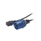 APC NetShelter - Cordon d'alim - Prises CEI309 et C19 - 50/60 Hz - 16A - 2,5m APC NetShelter - Cordon d'alim - Prises CEI309 et C19 - 50/60 Hz - 16A - 2,5m