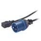 APC NetShelter - Cordon d'alim - Prises CEI309 et C19 - 50/60 Hz - 16A - 2,5m APC NetShelter - Cordon d'alim - Prises CEI309 et C19 - 50/60 Hz - 16A - 2,5m
