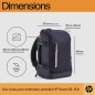 HP Sac à dos pour ordinateur portable Travel 25 litres 15,6 pouces (bleu) HP Sac à dos pour ordinateur portable Travel 25 litres 15,6 pouces (bleu)