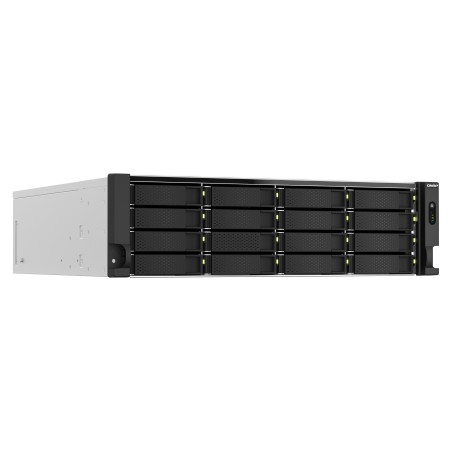 QNAP TS-h2287XU-RP NAS Rack (3 U) Intel Xeon E E-2336 32 Go DDR4 0 To QuTS hero Noir, Blanc