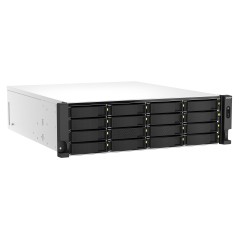 QNAP TS-h2287XU-RP NAS Rack (3 U) Intel Xeon E E-2336 32 Go DDR4 0 To QuTS hero Noir, Blanc