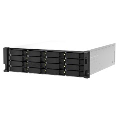 QNAP TS-h2287XU-RP NAS Rack (3 U) Intel Xeon E E-2336 32 Go DDR4 0 To QuTS hero Noir, Blanc