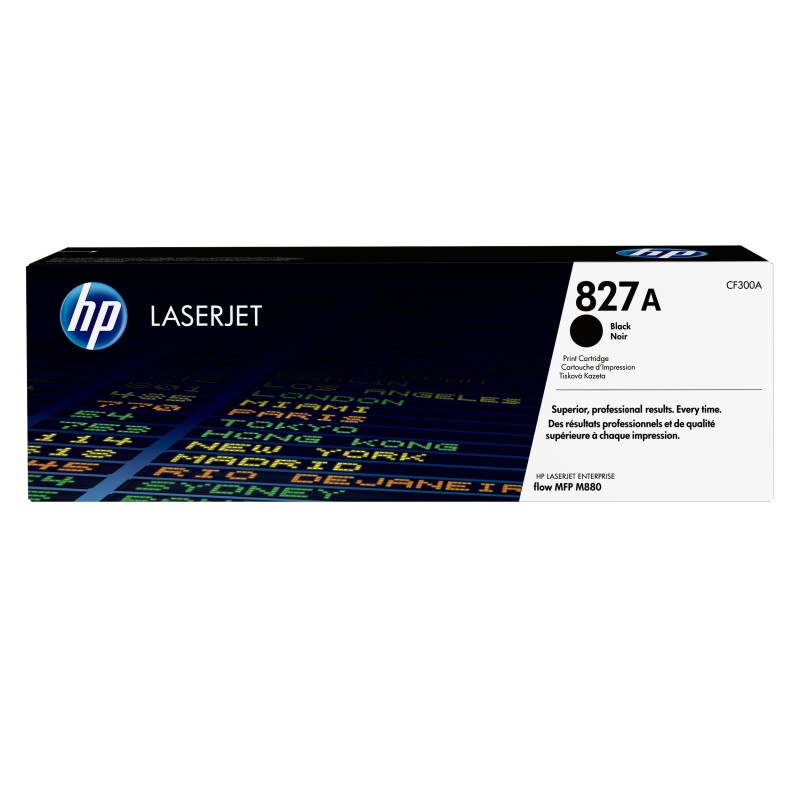 HP 827A toner LaserJet noir authentique HP 827A toner LaserJet noir authentique