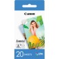 Canon 20 feuilles de papier photo ZINK™ 5 x 7,6 cm Canon 20 feuilles de papier photo ZINK™ 5 x 7,6 cm