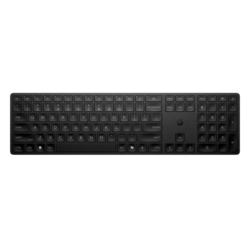 HP 455 PROGRAMMABLE WIRELESS KEYBOARD (FR) - Tastatur clavier Maison PS/2 Noir HP 455 PROGRAMMABLE WIRELESS KEYBOARD (FR) - Tastatur clavier Maison PS/2 Noir