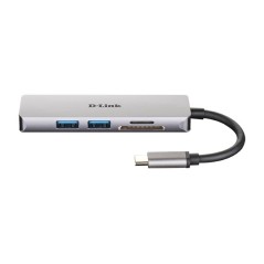 D-Link DUB-M530 station d'accueil Avec fil USB 3.2 Gen 1 (3.1 Gen 1) Type-C Aluminium