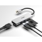 D-Link DUB-M530 station d'accueil Avec fil USB 3.2 Gen 1 (3.1 Gen 1) Type-C Aluminium