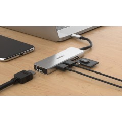 D-Link DUB-M530 station d'accueil Avec fil USB 3.2 Gen 1 (3.1 Gen 1) Type-C Aluminium