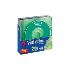 Verbatim Mini CD-RW 210MB 2x-4x 8cm SC color 5pk 210 Mo 5 pièce(s)